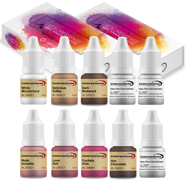 Coloressense Professional Areola pigment set by Lucy
